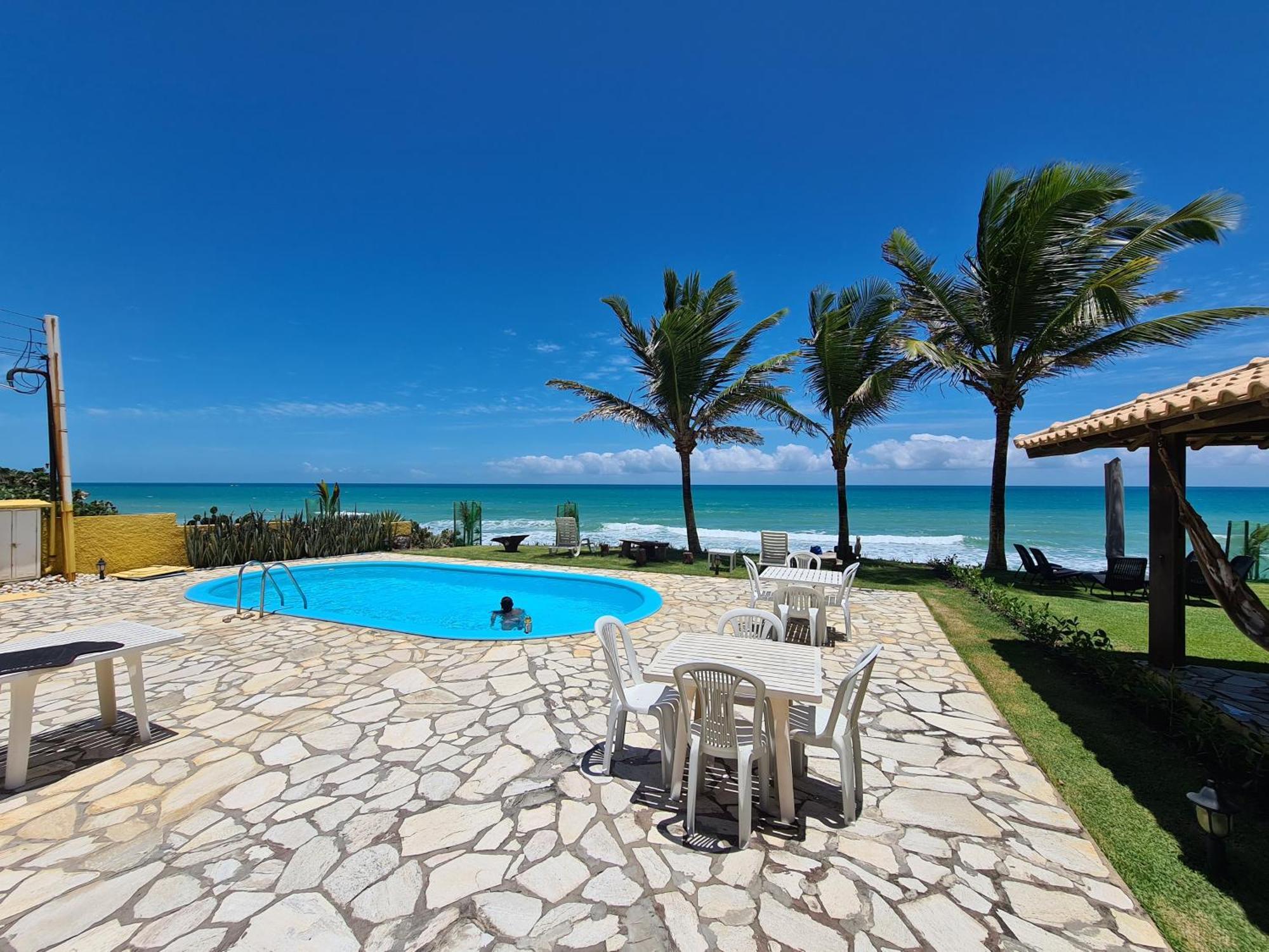 Condominio Exclusivo A Beira Mar - Casa De 04 Quartos Com Piscina E Churrasqueira บาร์ฮาเดเซามิเกล ภายนอก รูปภาพ