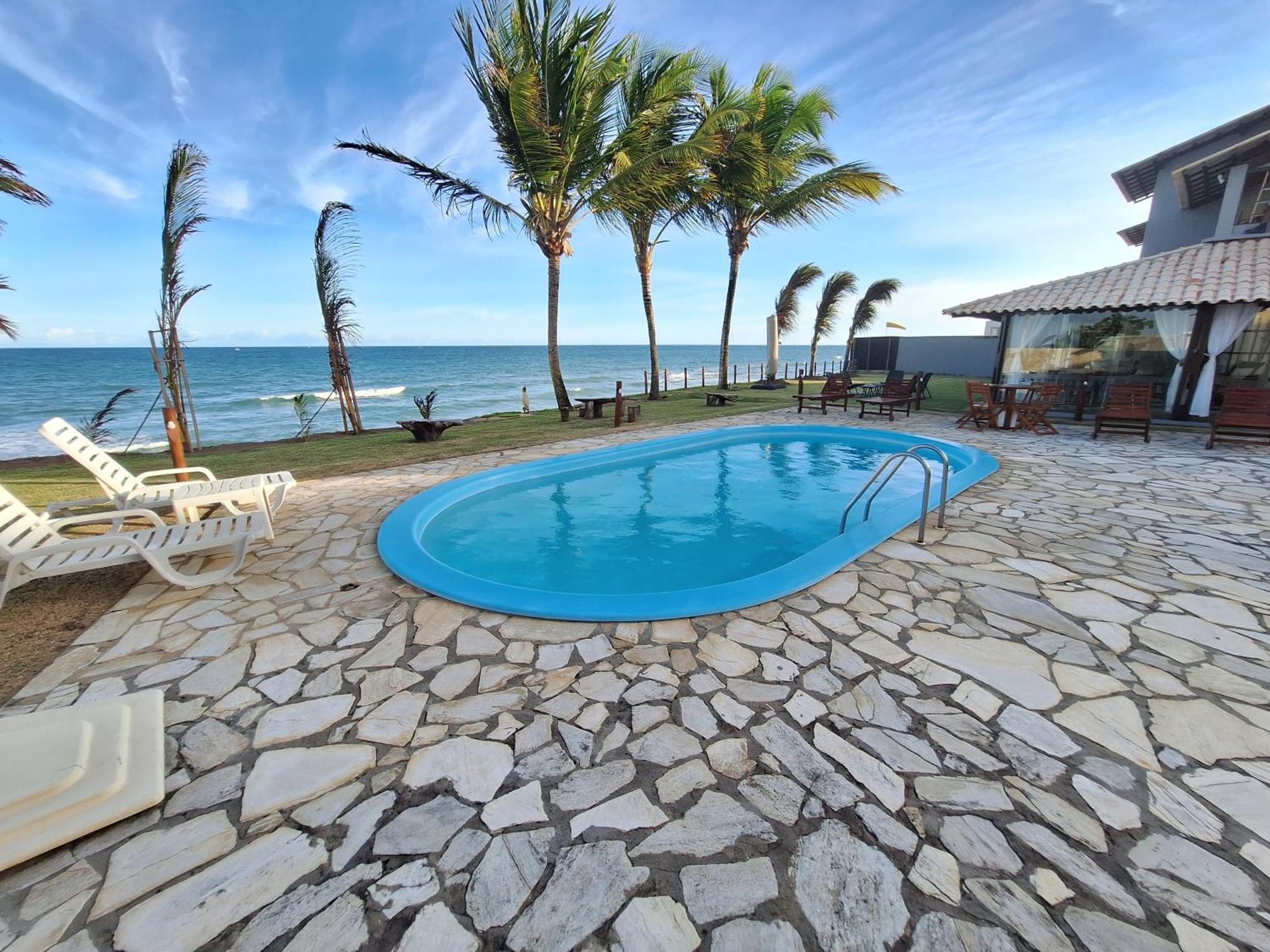 Condominio Exclusivo A Beira Mar - Casa De 04 Quartos Com Piscina E Churrasqueira บาร์ฮาเดเซามิเกล ภายนอก รูปภาพ