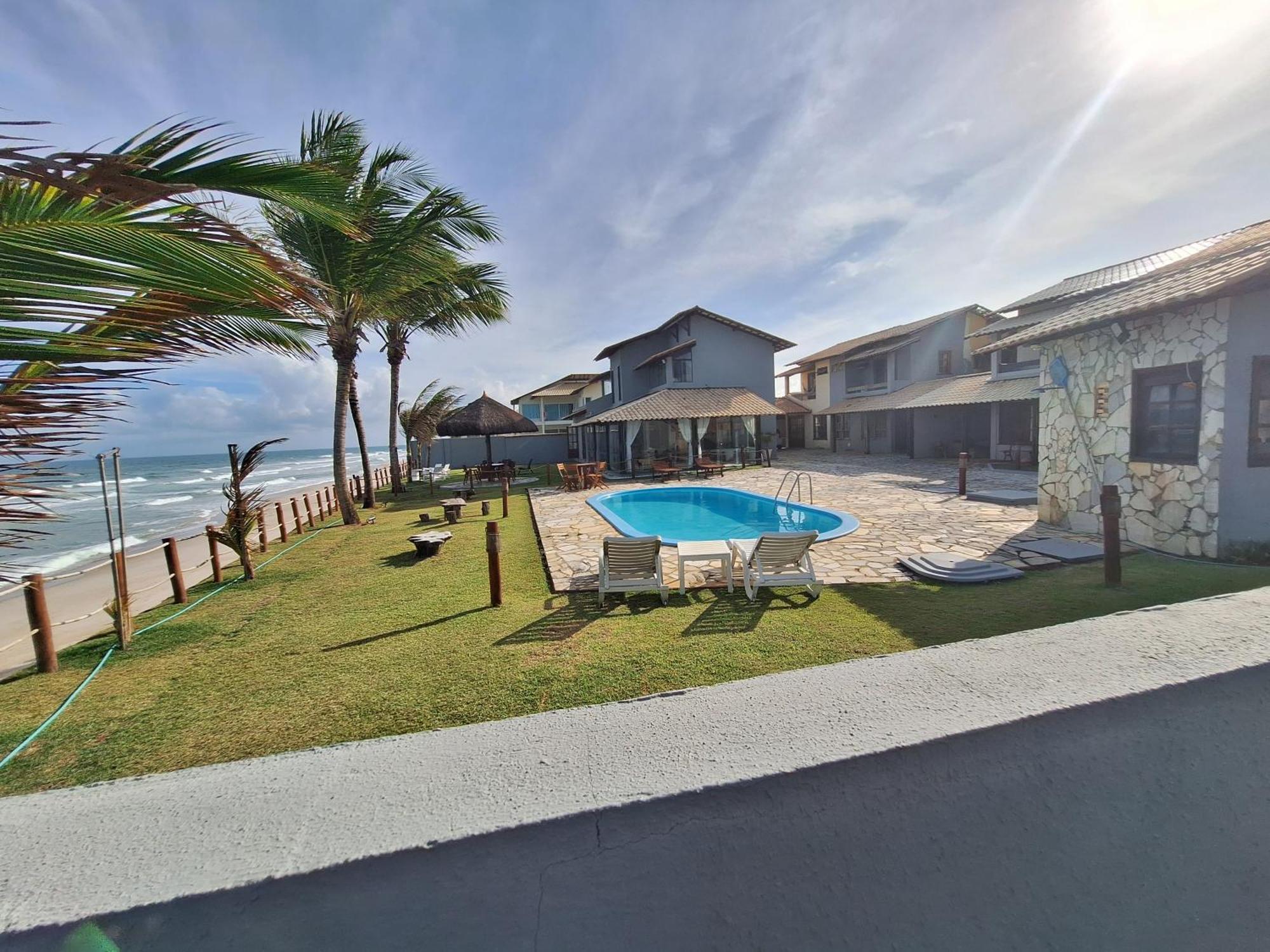 Condominio Exclusivo A Beira Mar - Casa De 04 Quartos Com Piscina E Churrasqueira บาร์ฮาเดเซามิเกล ภายนอก รูปภาพ